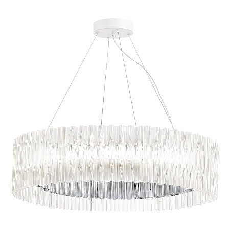 Светильник подвесной ST-Luce Хром/Прозрачный LED 1*87W 3000K SL6012.113.01 - фото