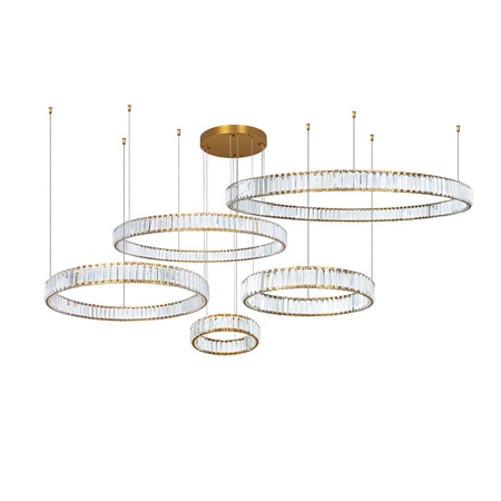 Подвесная люстра Divinare RENATA 1135/17 SP-195 - фото