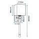 Бра Regina Andrew Crystal Sconce Brass Imperiumloft 149048-22 - фото