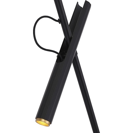 Светильник подвесной ST-Luce Черный/Черный, Золотистый LED 2*3W 3000K SL6210.403.02 - фото