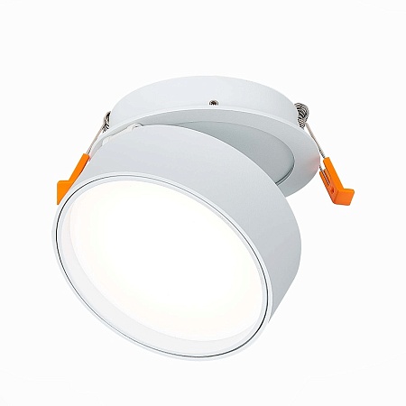 Встраиваемый поворотный светильник Белый LED 1*14W 4000K 1 100Lm Ra>90 120° IP20 D105xH ST651.548.14 - фото
