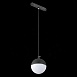 Магнитный трековый светильник подвесной Черный LED 1*7W 3000K 520Lm Ra>80 120° IP20 D90 ST358.433.07 - фото