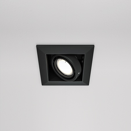 Встраиваемый светильник Technical Metal Modern DL008-2-01-B - фото