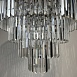Люстра Rh 1920S Odeon Clear Glass Fringe Chandelier D80 Chrome Imperiumloft 228793-22 - фото