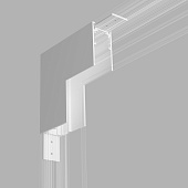 Коннектор угловой внутренний для накладного шинопровода Slim Magnetic белый 85091/00 Elektrostandard