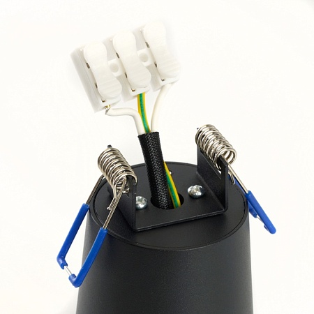 Светильник потолочный Feron ML185 Barrel BELL MR16 35W, 230V, GU10, чёрный - фото