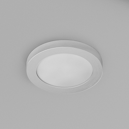 DK3012-AL Встраиваемый светильник влагозащ., IP 44, 50 Вт, GU10, серый, алюминий - фото