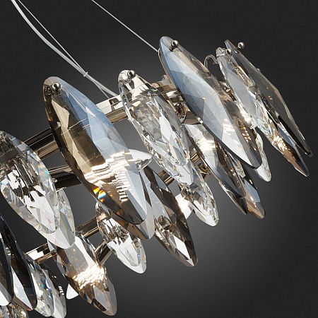 Люстра подвесная ST-Luce Никель/Прозрачный E14 8*40W SL1227.103.08 - фото