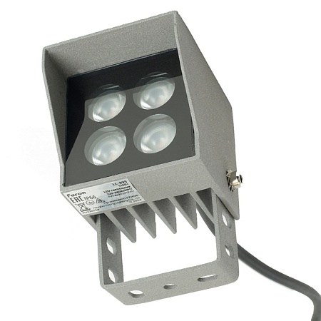 Светодиодный светильник ландшафтно-архитектурный Feron LL-896  AC220-240 9W зеленый IP66 квадрат - фото