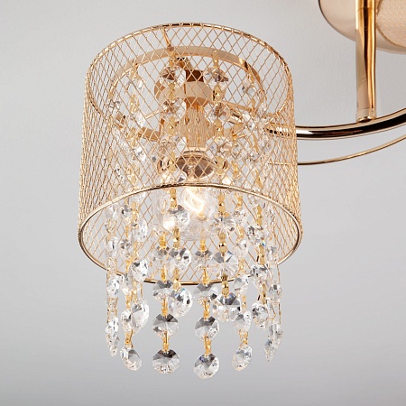 Потолочный светильник Eurosvet 30137/3 золото - фото