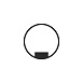 Настенный светильник (бра) Maytoni Rim MOD058WL-L25BK - фото