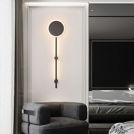 Настенный Светильник Mara H100 Black Трехцветный Свет Imperiumloft 224343-23 - фото