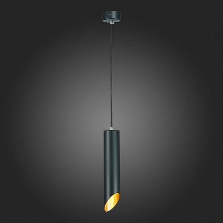 Светильник подвесной Черный GU10 1*50W IP20 D60xH300 220V Без ламп ST152.403.01 - фото