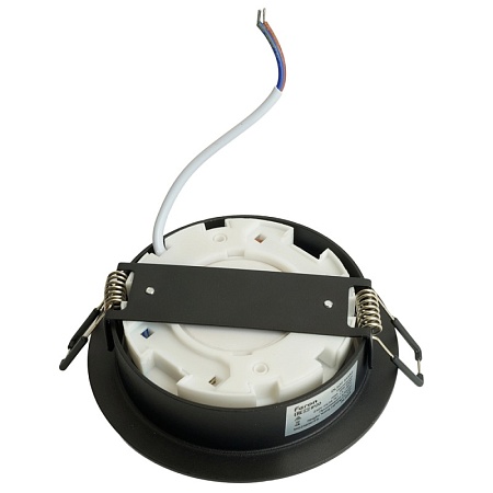 Светильник встраиваемый Feron DL507 потолочный GX53 черный + белый круг - фото