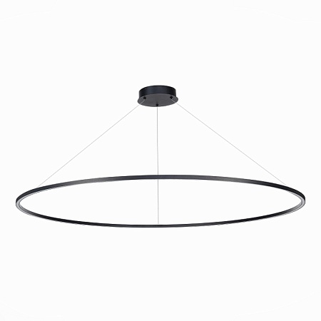 Cветильник подвесной SMART ST-Luce Черный/Белый LED 1*72W 2800-6500K ST605.403.72 - фото