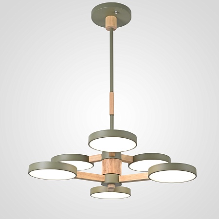 Подвесная Люстра Turna Dbl L6 Hacks Imperiumloft 229093-26 - фото