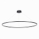 Cветильник подвесной SMART ST-Luce Черный/Белый LED 1*72W 2800-6500K ST605.403.72 - фото