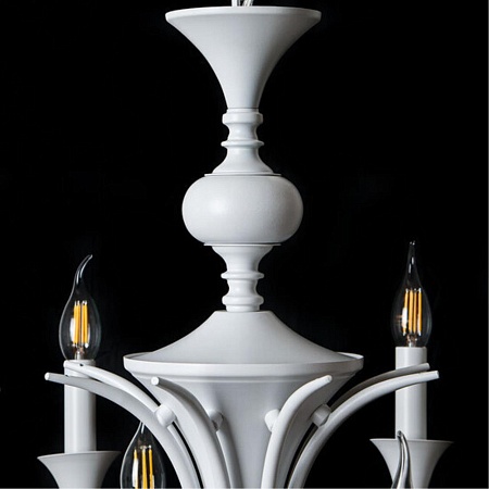 Подвесная люстра ARTE LAMP A4094LM-12WH - фото