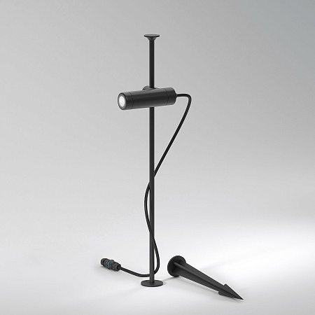 Светильник садово-парковый светодиодный Covert 35173/S черный Elektrostandard - фото