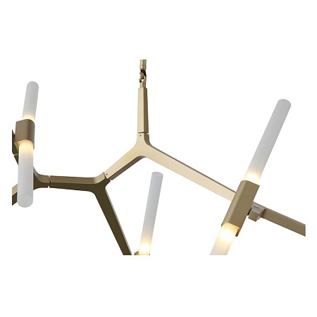 Люстра потолочная ST-Luce Золотистый/Белый G9 10*5W SL947.202.10 - фото