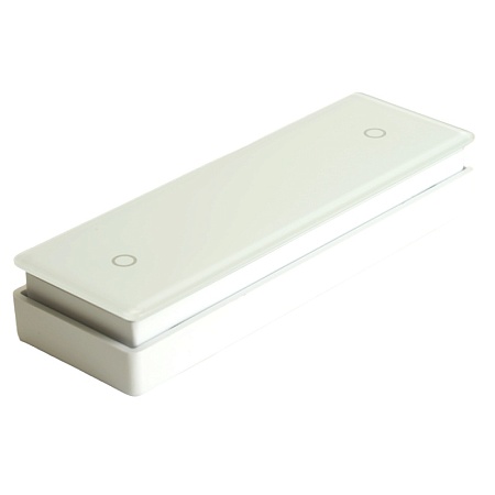 Выключатель беспроводной FERON TM84 SMART, 7мВт, IP55, одноклавишный  на 2 направления, стекло, белый - фото