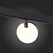 Магнитный трековый светильник Черный LED 1*15W 3000K 760Lm Ra>80 120° IP20 L150xW28xH21 ST359.436.15 - фото