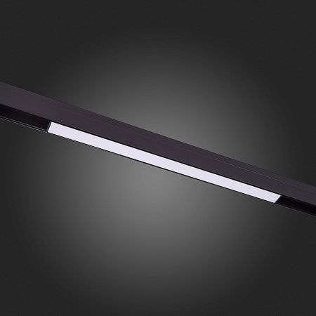 Магнитный трековый светильник Черный LED 1*12W 4000K 780Lm Ra>90 120 IP20 L406xW22xH44 ST360.446.12 - фото