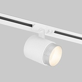 Трековый светодиодный светильник для однофазного шинопровода Cors белый/серебро 10 Вт 4200K 85513/01