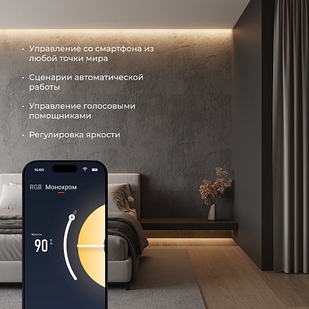 Умный контроллер для светодиодных лент RGBW 12-24 В 95001/00 Elektrostandard - фото