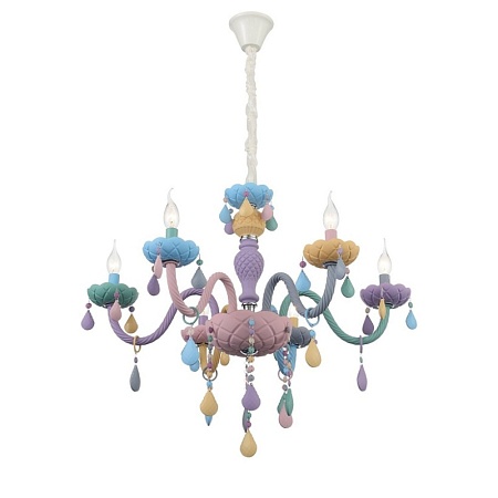 Люстра подвесная ST-Luce Разноцветный E14 6*40W SL1700.783.06 - фото