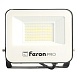 Светодиодный прожектор Feron.PRO LL-1000 IP65 50W 6400K черный - фото
