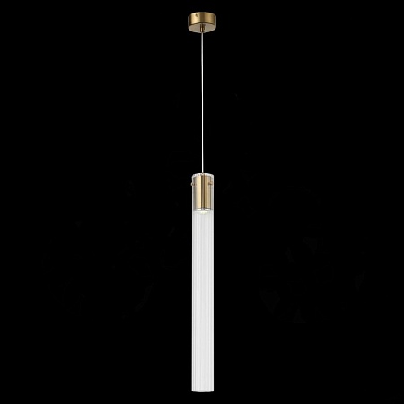 Подвес ST-Luce Латунь/Прозрачный GU10 1*5W SL1229.313.01 - фото