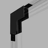 Slim Magnetic Коннектор угловой внутренний для накладного шинопровода черный 85091/00 85091/00 Elektrostandard