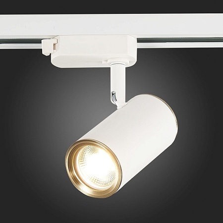 Св-к трек. Белый GU10 1*50W L104xW54xH111 220V Без ламп ST301.536.01 - фото