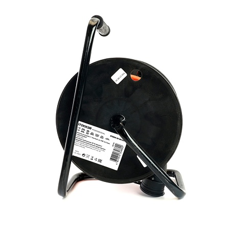 Удлинитель на пластиковой катушке STD04-10-50 (UG) 1-местный  с/з 3*1,5, 50м, 250В, 16А, IP44, Standart (29410) - фото