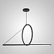 Подвесной Светильник Suspension Cercle Et Trait – Graphite Satine L120 Imperiumloft 144225-22 - фото