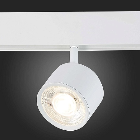 Магнитный трековый светильник белый LED 1*6W 4000K 560Lm Ra>80 36° IP20 L120xW81xH138 4 ST353.546.06 - фото