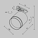 Трековый светильник Technical Polar TR088-1-GX53-W - фото
