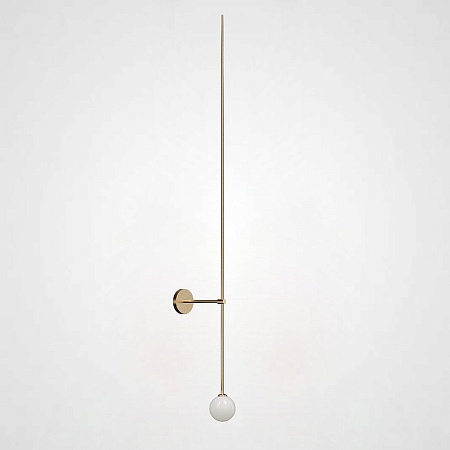 Настенный Светильник Lines Ball 200 Gold Imperiumloft 178059-26 - фото