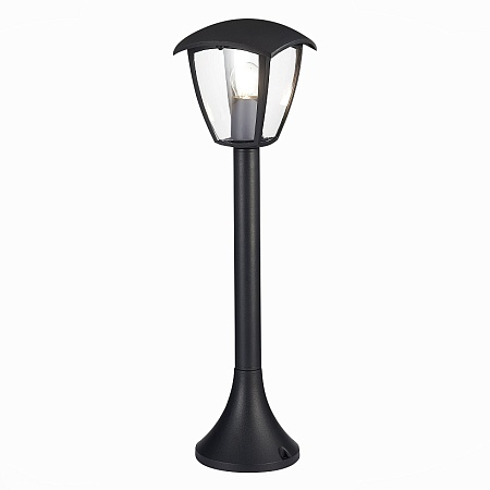 Светильник уличный наземный ST-Luce Черный/Черный, Прозрачный E27 1*40W SL081.405.01 - фото