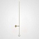 Настенный Светильник Lines Ball 200 Gold Imperiumloft 178059-26 - фото