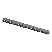 Магнитный трековый светильник Черный LED 1*24W 3000K 1 640Lm Ra&gt;90 36° IP20 L445xW26xH2 ST673.436.24