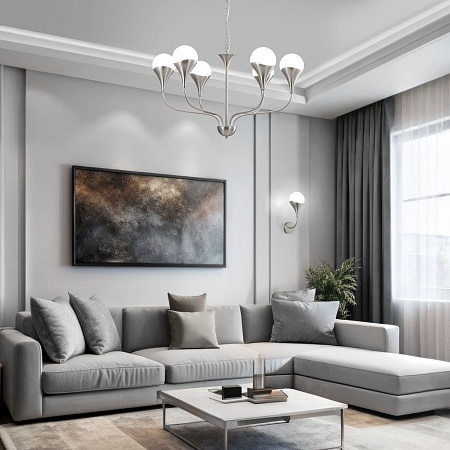 Настенный светильник Eurosvet 60169/1 никель - фото