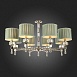 Люстра подвесная ST-Luce Никель/Оливковый E14 8*40W SL1121.103.08 - фото