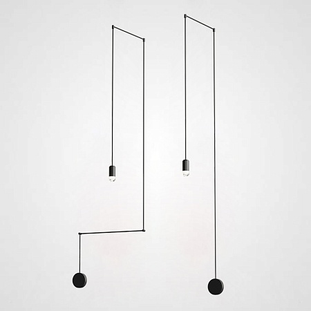 Подвесной Светильник Via Wireflow Polyhedral 0347 Free-Form Pendant Lamp Imperiumloft 84572-22 - фото