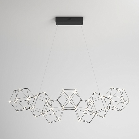 Подвесной акцентный светильник Eurosvet 90168/7 черный жемчуг - фото