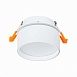 Встраиваемый поворотный светильник Белый LED 1*9W 4000K 720Lm Ra>90 120° IP20 D85xH68 1 ST651.548.09 - фото