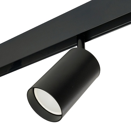 Светильник Feron AL116 трековый магнитный под лампу GU10 230В, черный - фото