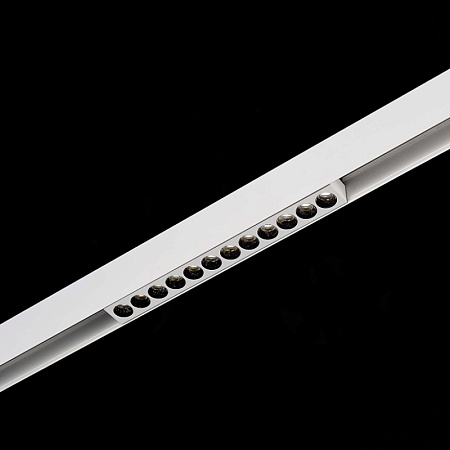 Магнитный трековый светильник Белый LED 1*12W 4000K 550Lm Ra>90 36° IP20 L220xW22xH44 4 ST806.546.12 - фото