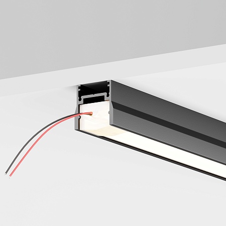 Профиль 3м Elasity IP накладной черный - фото